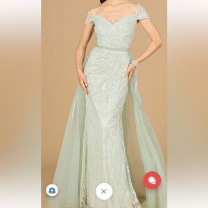 Chic Mint Green Maxi Dress